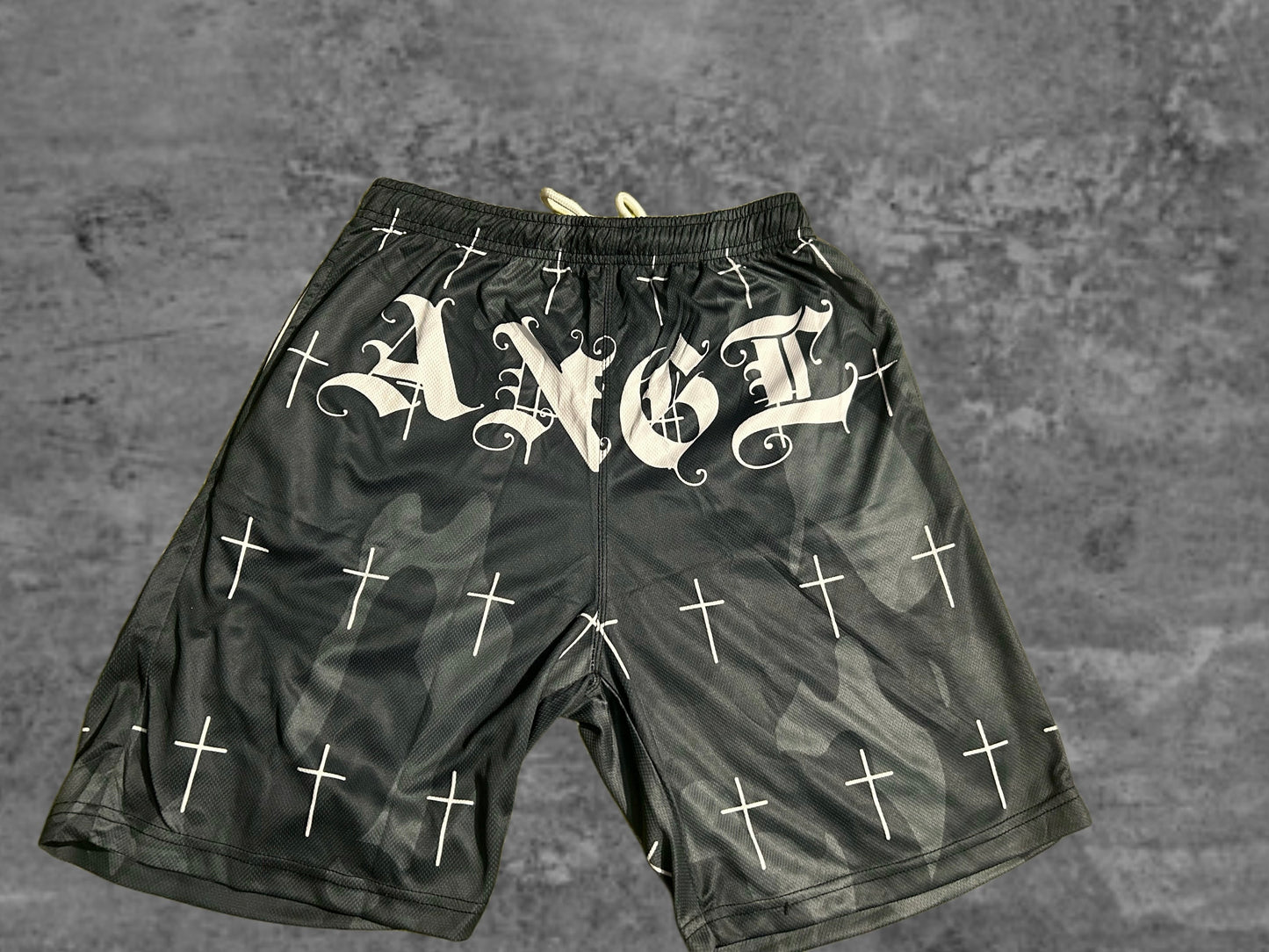 ANGL Mesh Shorts Dark Gray