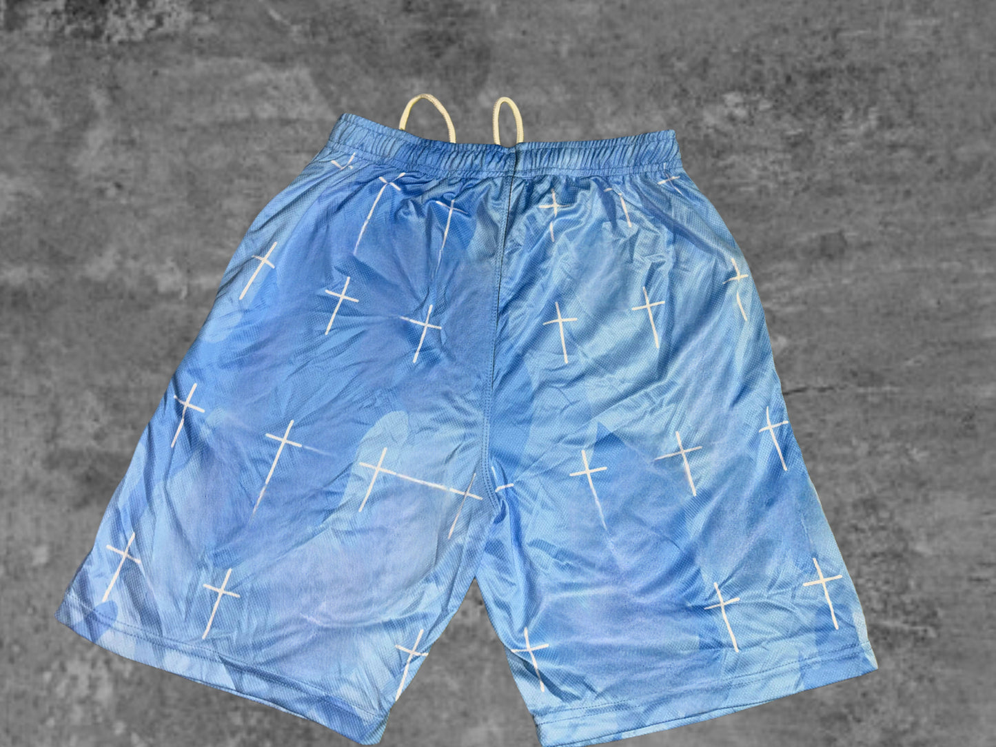 ANGL Mesh Shorts Baby Blue