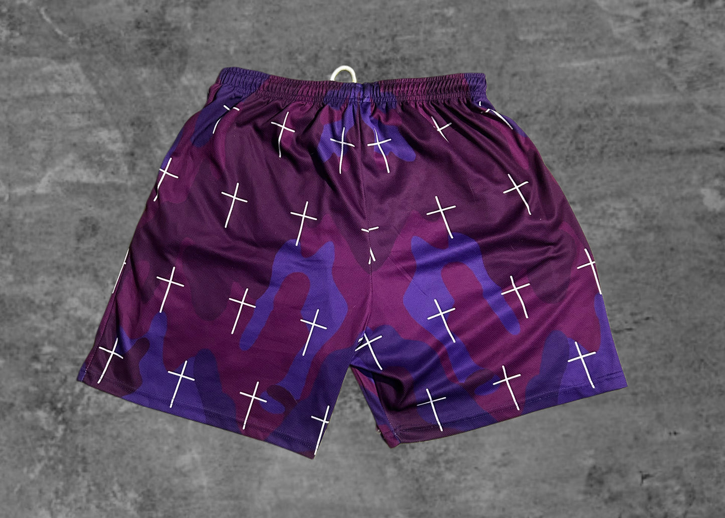 ANGL Mesh Shorts Purple