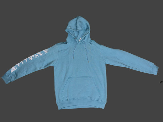 ANGL Wings (White on Blue)