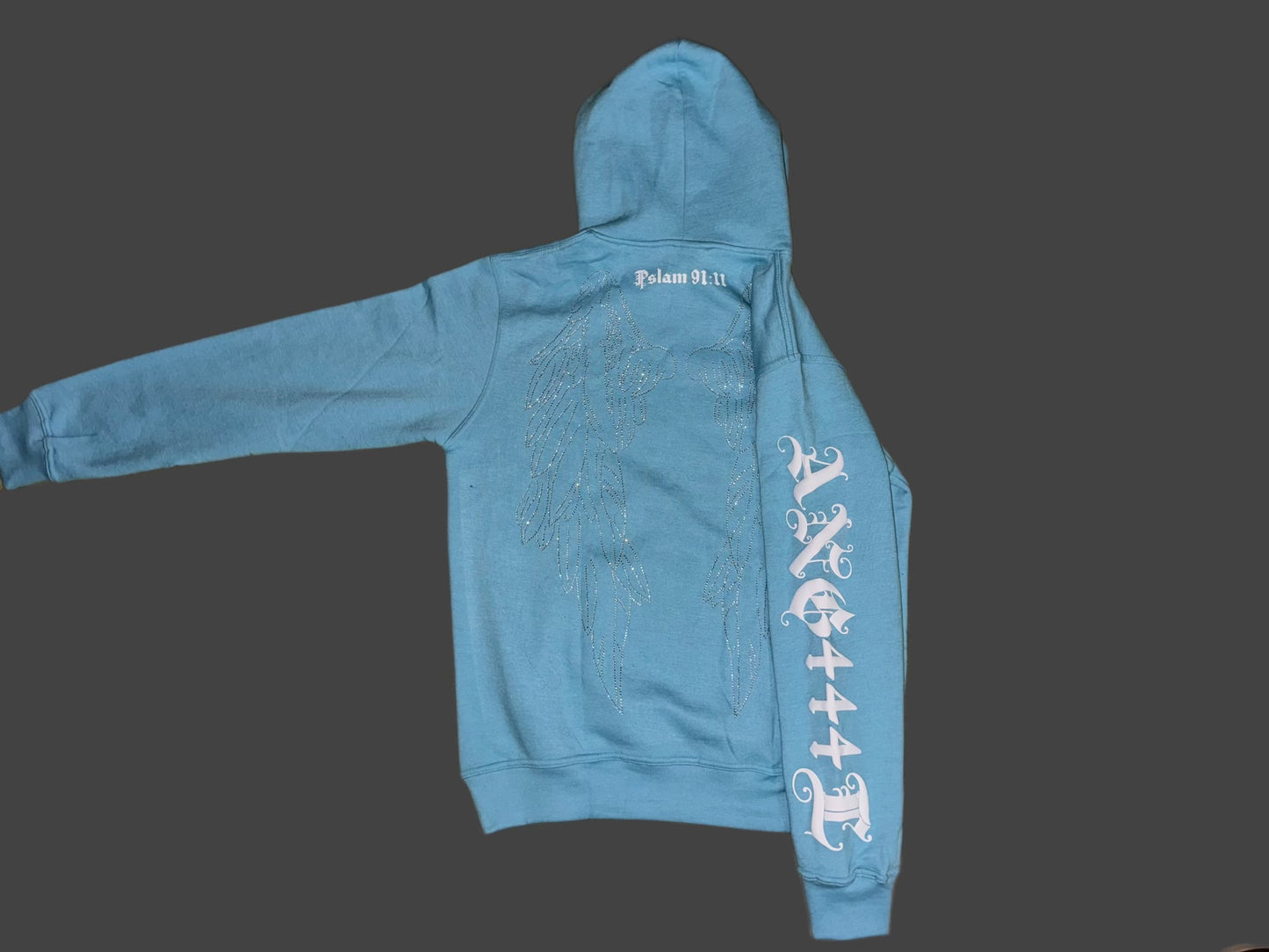 ANGL Wings (White on Blue)